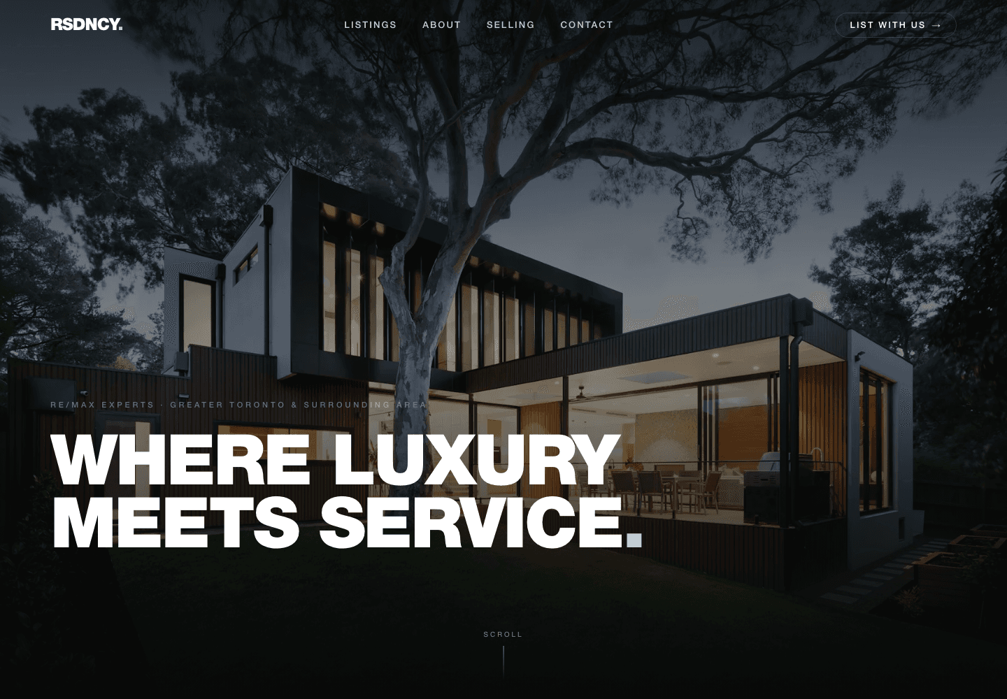 RSDNCY — Where luxury meets service.